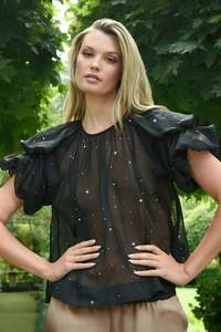Trelise Cooper Pop Off Top - Black