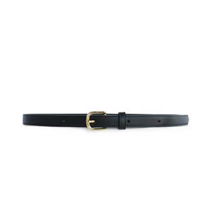 99 Under Sale: Kathryn Wilson Lauren Belt - Black Calf