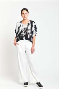 99 Under Sale: Obi Cityscape Cropped Tee