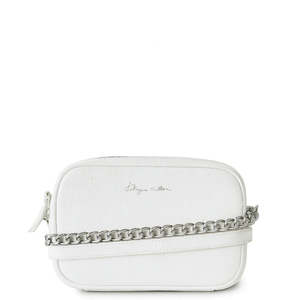 Kathryn Wilson Ellie Bag - White Pebble / Silver