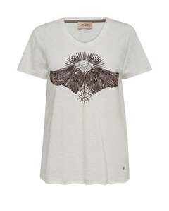 Mos Mosh Nadine O-SS Deco Tee - Ecru