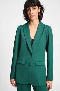 Pom Chloe Pine Green Blazer