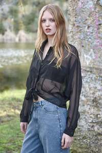 249 Under: Coop Tied & Tested Blouse