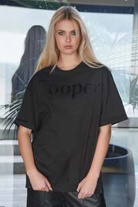 Cooper Tick Flock T-Shirt - Black