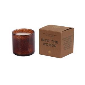 French Country Into The Woods Glass Candle