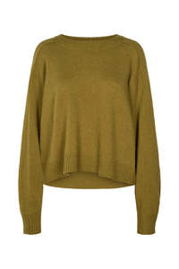 Outerwear: Rabens Saloner Dalani Knit - Fern Green