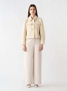 Wish The Label: Esmaee Capture Jacket - Cream