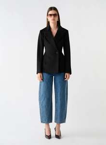 Wish The Label: Esmaee Eternal Blazer - Black
