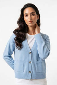 Harlem Coco Cardigan - Blue