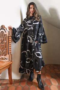 Coop Tier and There Dress - Black