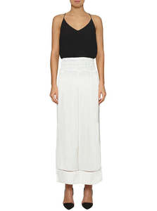 99 Under Sale: Luxe Deluxe Look Twice Split Leg Pant (Size 8)