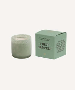 99 Under Sale: French Country First Harvest Glass Candle