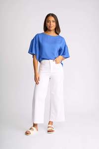 Knewe: Knewe Index Jean - White Denim