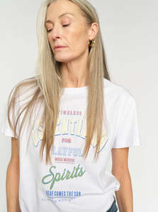 199 Under: Mos Mosh Raft Tee - White