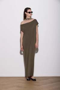 Knuefermann Laser T Maxi Dress - Olive