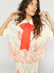 399 Under: Mos Mosh Saras Monochrome Shirt - Ecru