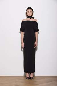 Knuefermann Senna Dress Long - Black