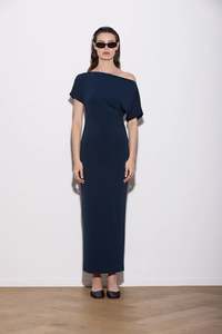 Knuefermann Senna Dress Long - Soul Blue