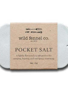 Wild Fennel Co Pocket Salt