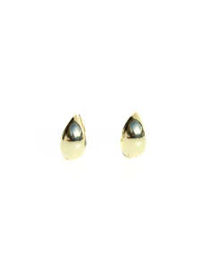 Accessories: Small Tear Drop Gold Earrings