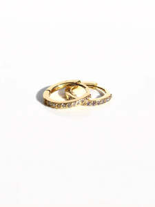 Accessories: Huggies Sleeper Petite Earrings