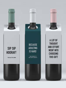 Giftware: Bottle Neck Gift Tags