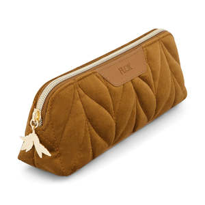Accessories: Flox Cosmetic Case - Ahi Velvet Small