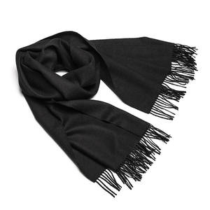 Products: Scarf - Alpaca Black - Bowron Sheepskin Tannery & Factory
