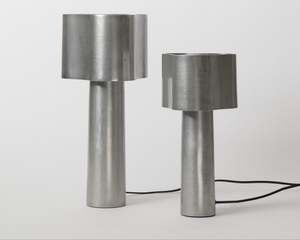 Table Lamp: Coy Table Lamp Short in Aluminium
