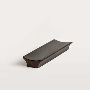 Homeware And Accessories: Arc Pen Tray in Darkened Brass