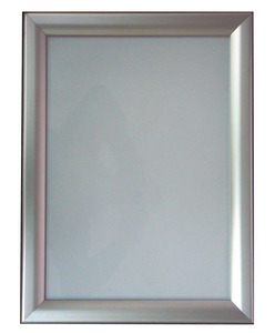 A2 Silver Extra Wide Premium Snap Frames