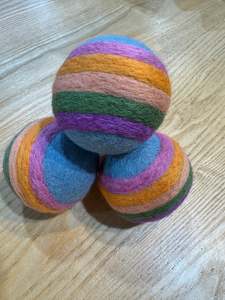Wool And Sheep: Felt Juggling Balls