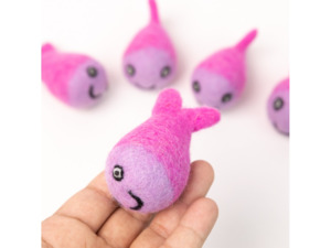 Pets: Felt Fish Toy for Cats