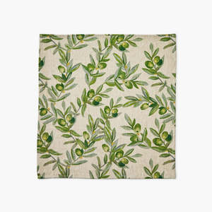 Olive Green Napkins- Set of 4