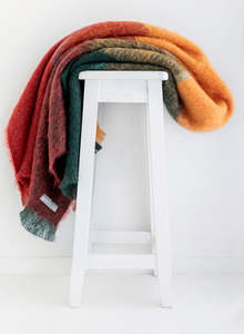 Mohair Throw Designer Collection