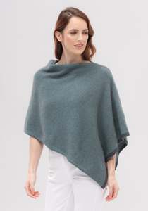Best Sellers 1: Merinomink - Two Tone Poncho - multiple colours