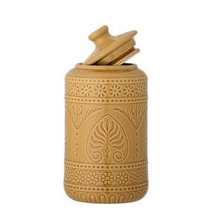 Rani Stoneware Jar with Lid