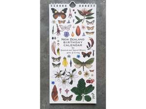 New Zealand Birthday Calendar