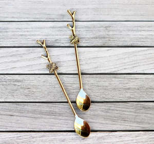 Dining And Tableware 1: Branch & Bee Long Spoon