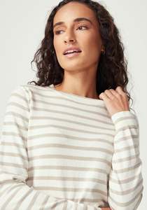 Womenswear: Fountain Sweater - Pearl