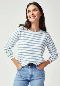 Fountain Sweater - Sky Blue