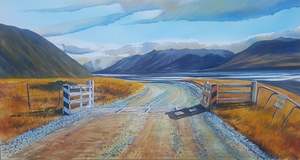 Nor West Light Rakaia Gorge