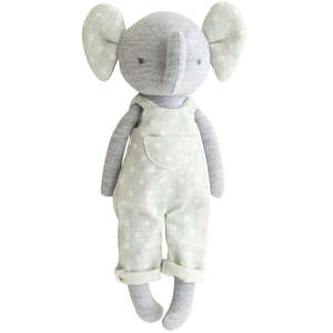 Elliot Elephant Duck Egg Blue