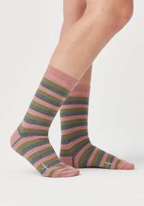 Wide Stripe Sock