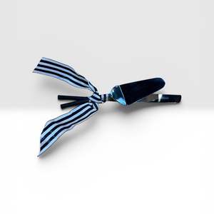 Burnished Black & Stainless Steel Cake Serving Sets