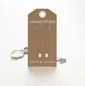 Accessories 2: Pearl Threader Earrings