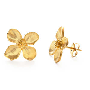 Accessories 2: Dogwood Flower Stud Earrings