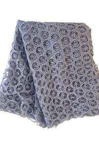 Fabrics: Vintage lavender circular lace fabric