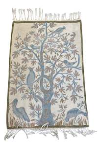 Artwork: Native birds tapestry