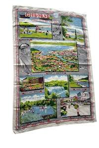 Under 20: Vintage Gisborne NZ tea towel
